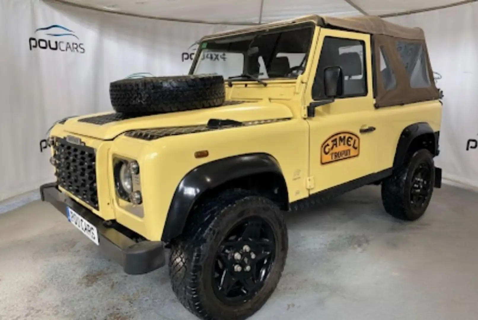 Land Rover Defender 90 TDI Techo Lona Marrón - 2