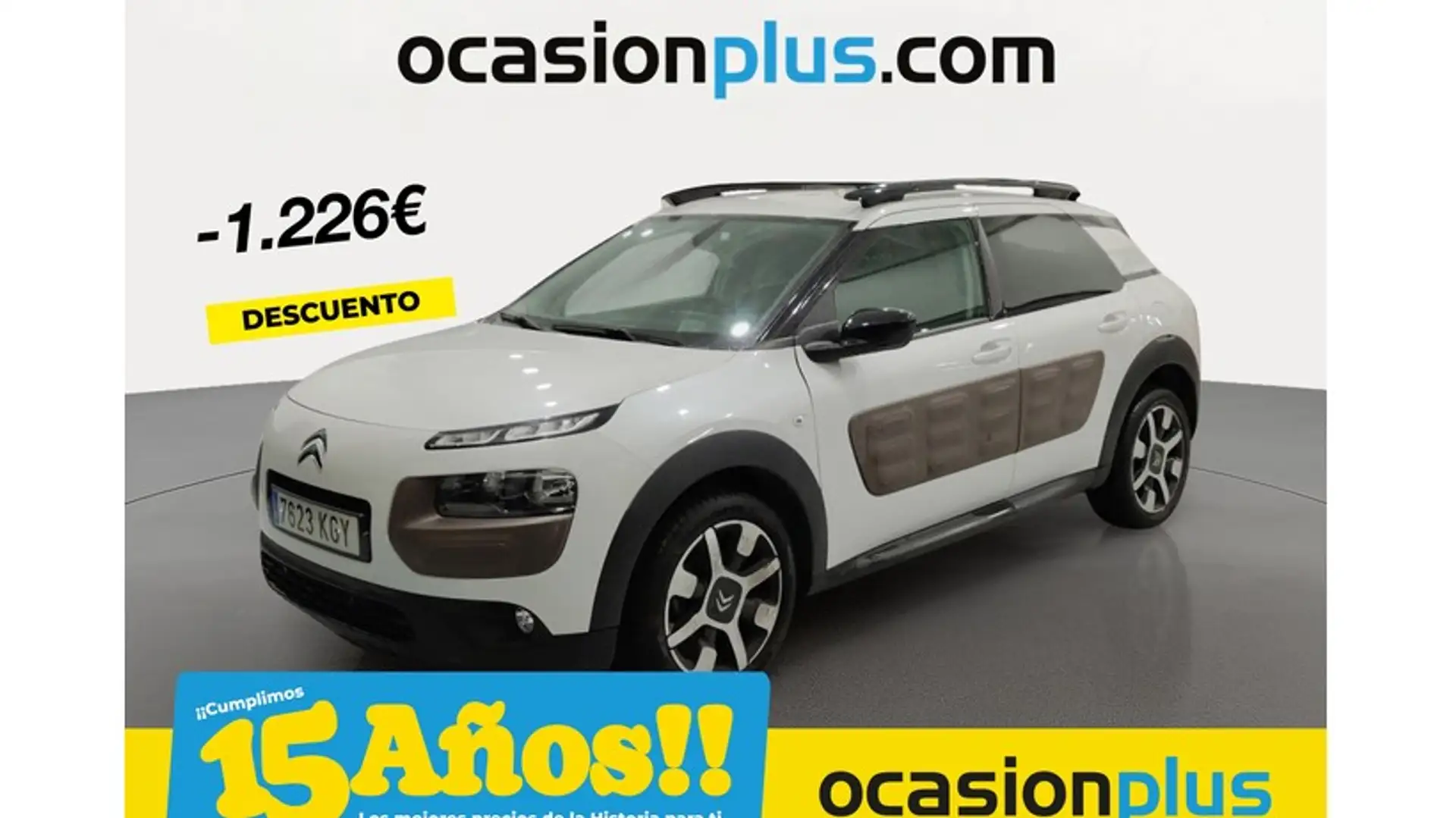 Citroen C4 Cactus 1.2 PureTech S&S Shine 110 Blanc - 1