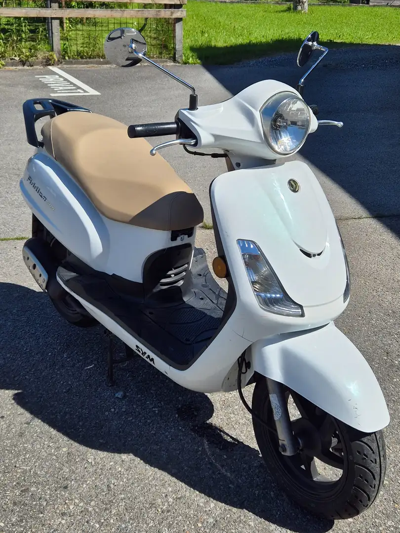 SYM Fiddle 50 II 50s Blanco - 1