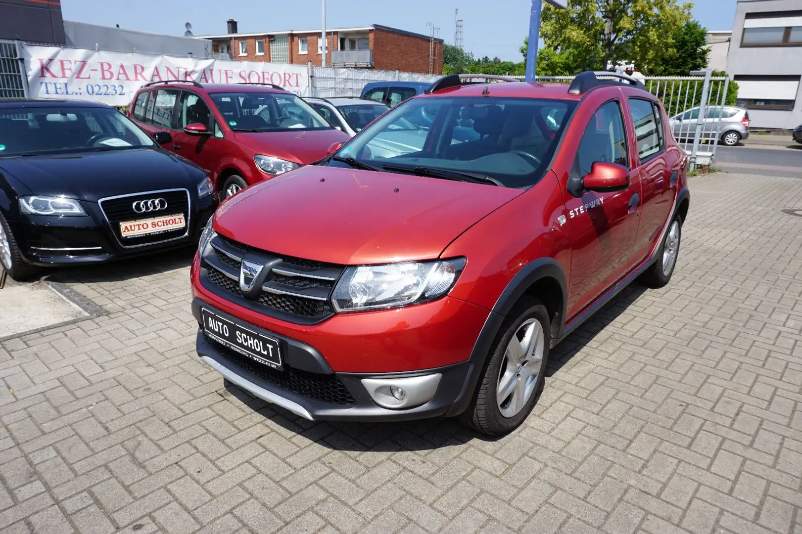 Dacia Sandero II Stepway Prestige     NAVI, KLIMA, PDS Kırmızı - 2