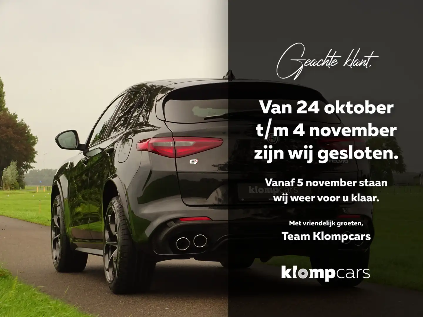 Alfa Romeo Stelvio 2.9 V6 AWD Quadrifoglio | BTW-auto | Unieke Kmstan Zwart - 2