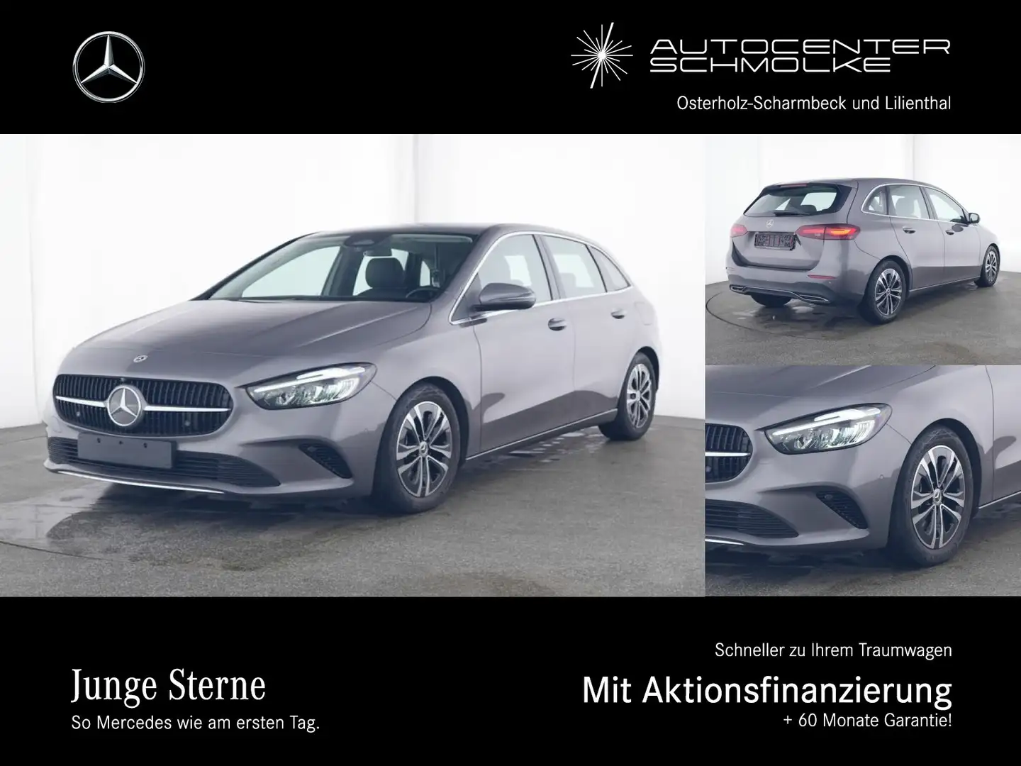 Mercedes-Benz B 180 B 180 d PROGRESSIVE ADVANCED*AHK*WINTERPAKET*SHZ Grau - 1