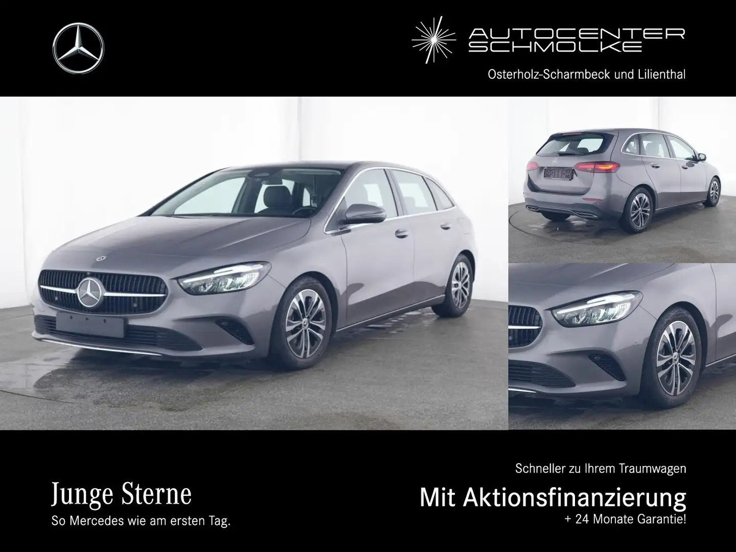 Mercedes-Benz B 180 B 180 d PROGRESSIVE ADVANCED*AHK*WINTERPAKET*SHZ Grau - 1