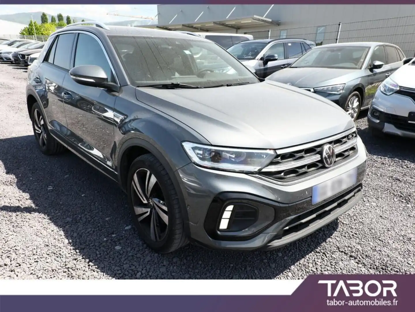 Volkswagen T-Roc 2.0 TDI 150 DSG R-Line LED Gris - 2