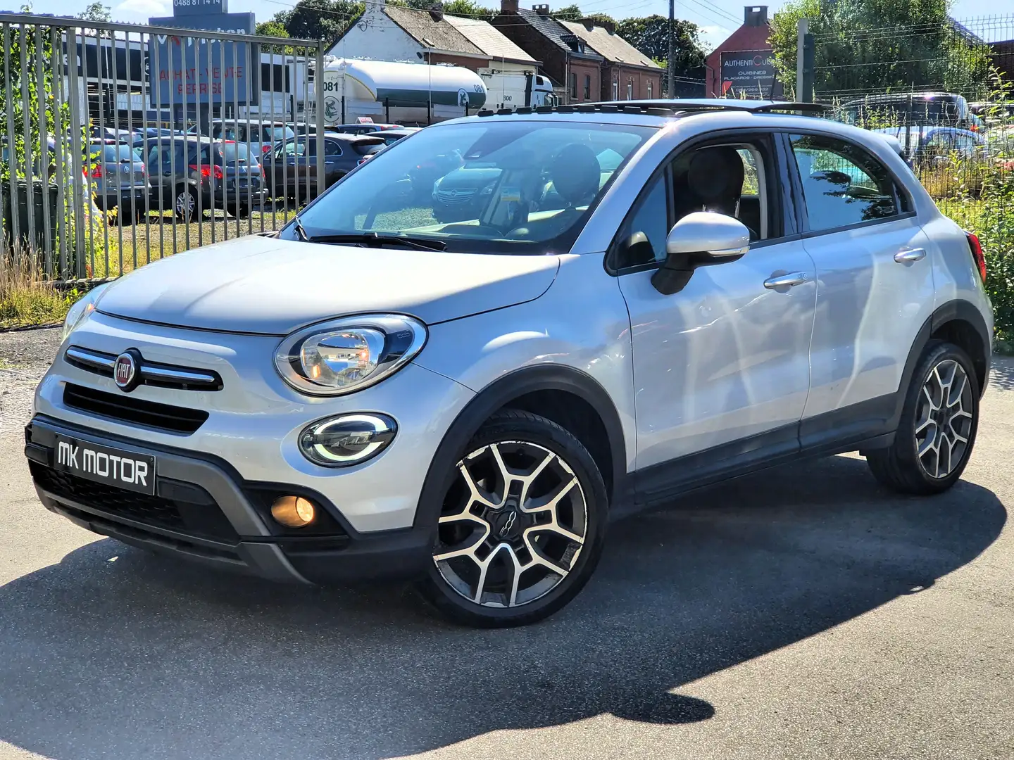 Fiat 500X 1.0 ESSENCE 116CV- 1ER PROPRI - TOIT OUVRANT - GPS Срібний - 1