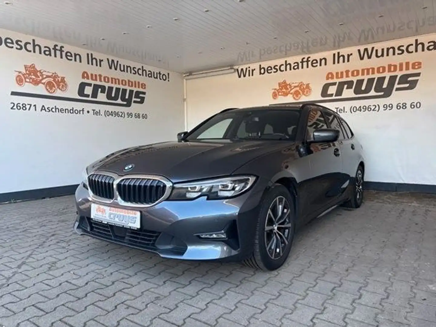 BMW 320 d Touring Aut. Advantage - STANDH/PANO/HIFI - Gris - 1