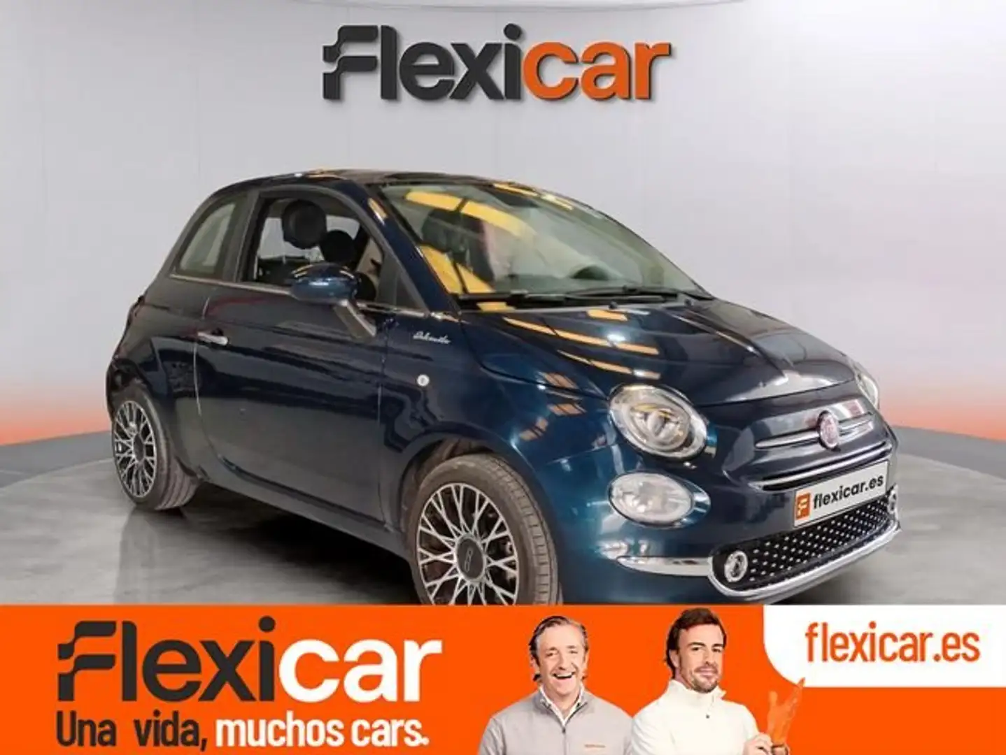 Fiat 500 Dolcevita+1.0+Hybrid+51KW+%2870+CV%29 Bleu - 1