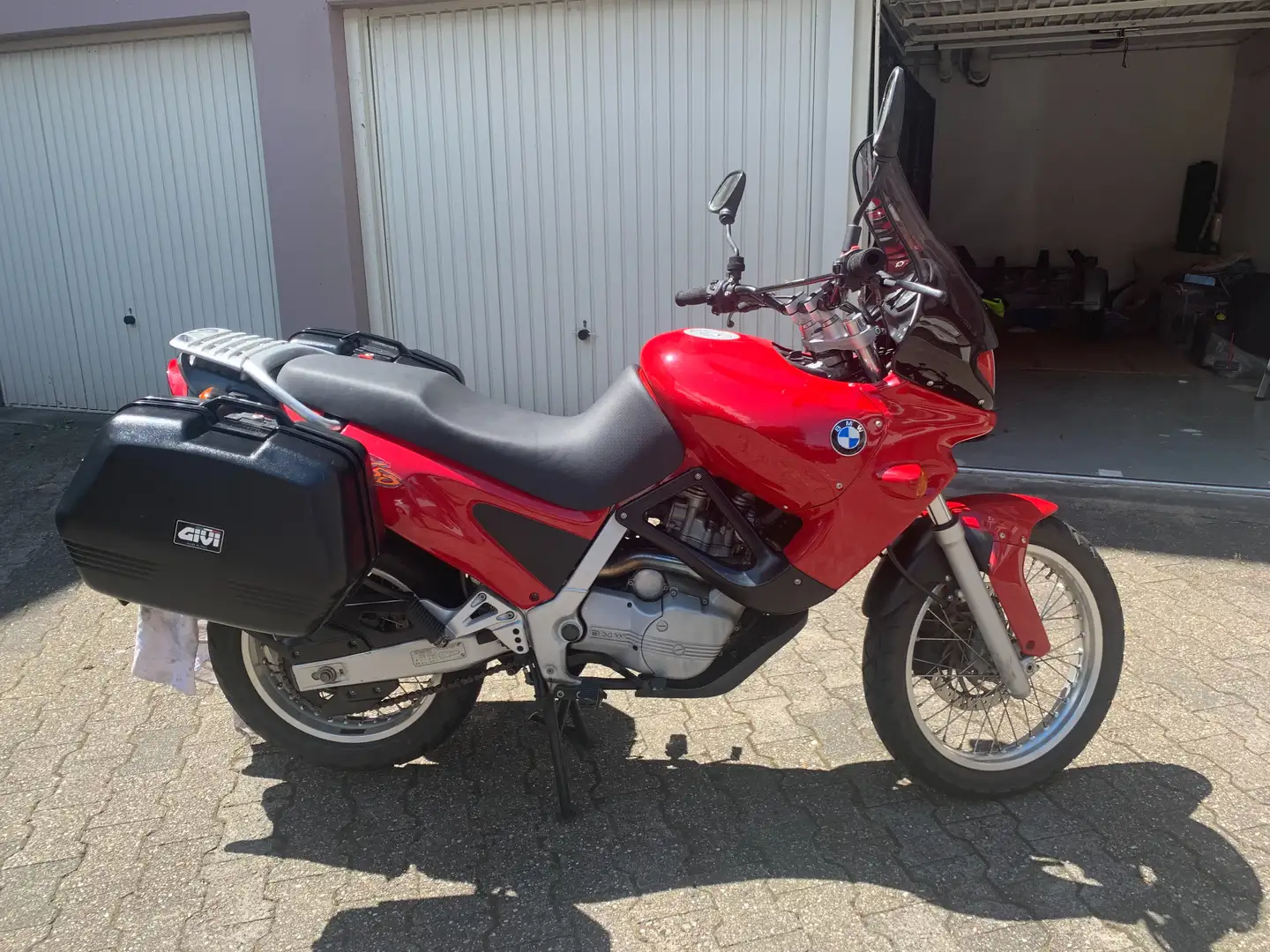 BMW F 650 BMW F650 Funduro (der Vorgänger von der ST) Rojo - 1