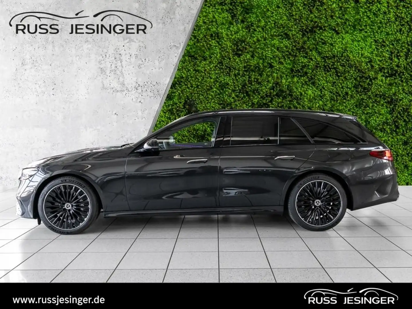 Mercedes-Benz E 300 de T AMG Line *Burm*LED*Pano*Navi*AHK*360 Сірий - 2