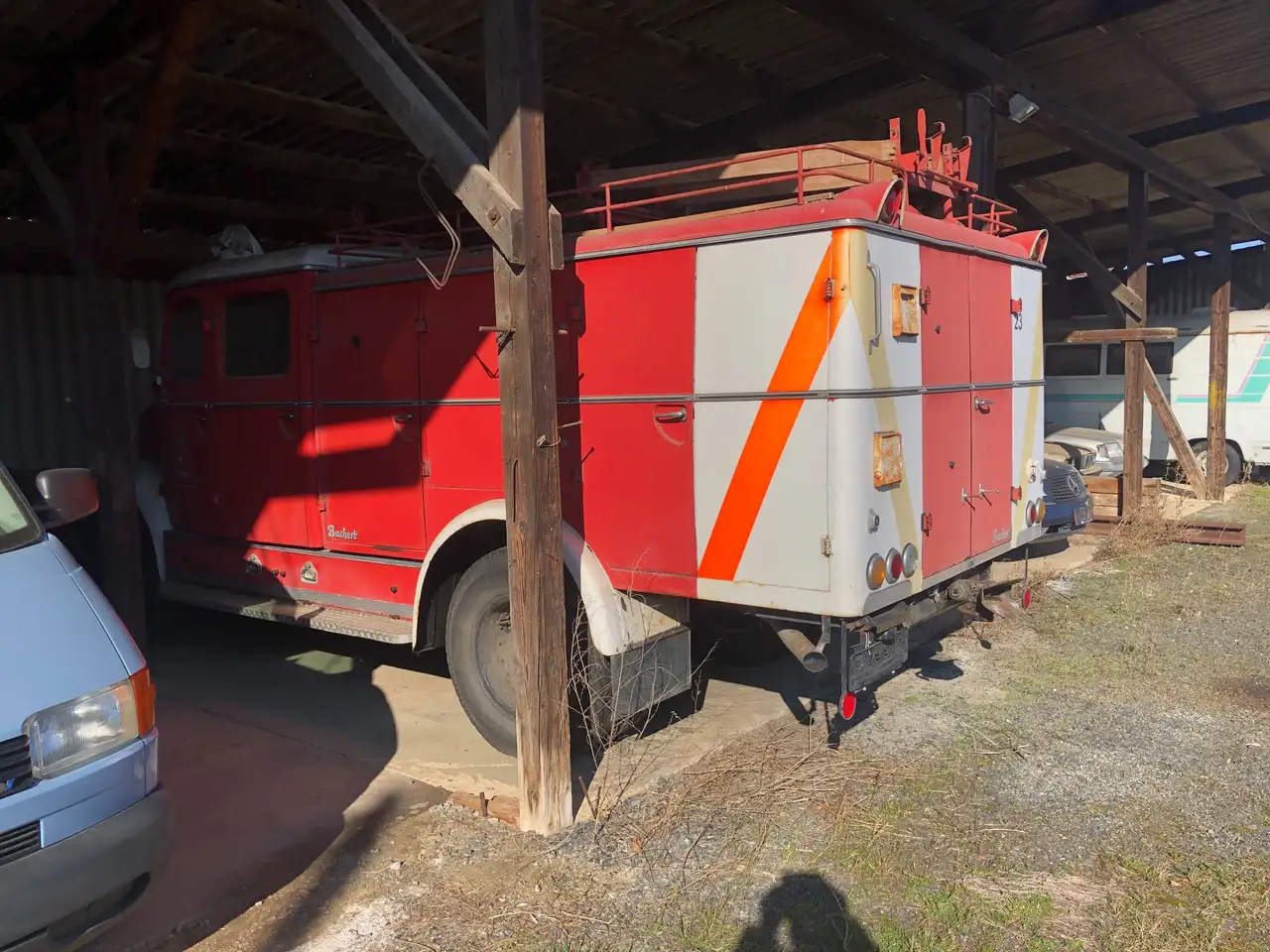 Mercedes-Benz Langhauber Feuerwehr Löschfahrzeug, foto 4