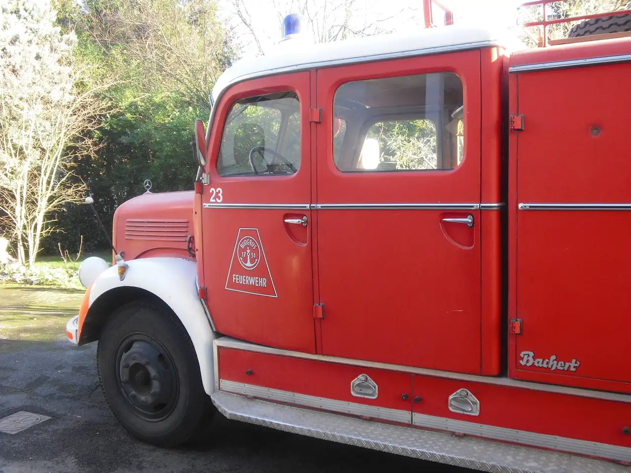 Mercedes-Benz Langhauber Feuerwehr Löschfahrzeug, foto 9