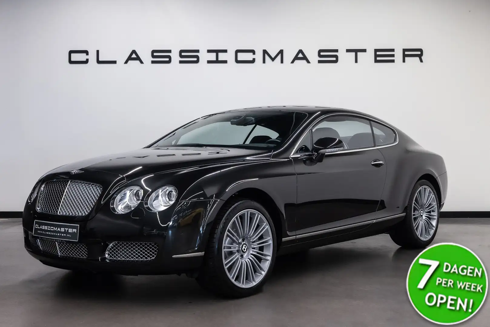Bentley Continental GT 6.0 W12 Speed Btw auto, Fiscale waarde € 22.000,- Negro - 1