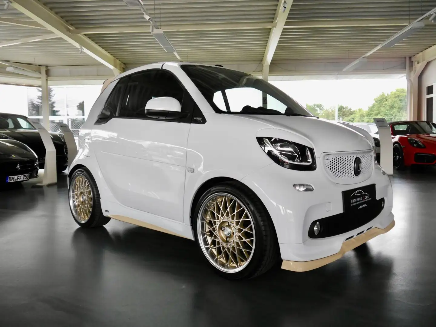 smart forTwo fortwo cabrio Brabus*Navi*JBL*Gewindef. Weiß - 2