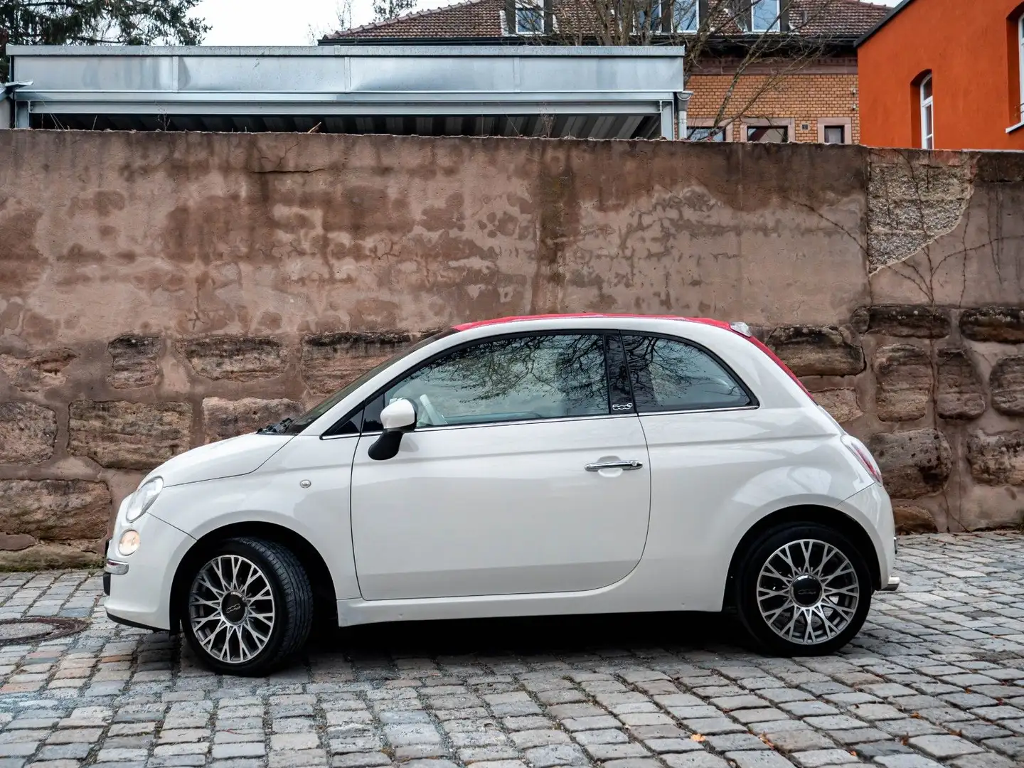 Fiat 500C Lounge 1.25 TÜV NEU Weiß - 2