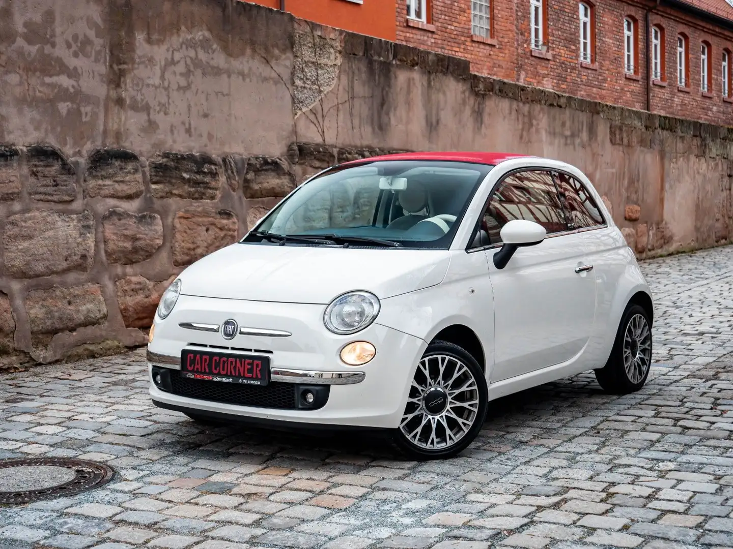 Fiat 500C Lounge 1.25 TÜV NEU Weiß - 1