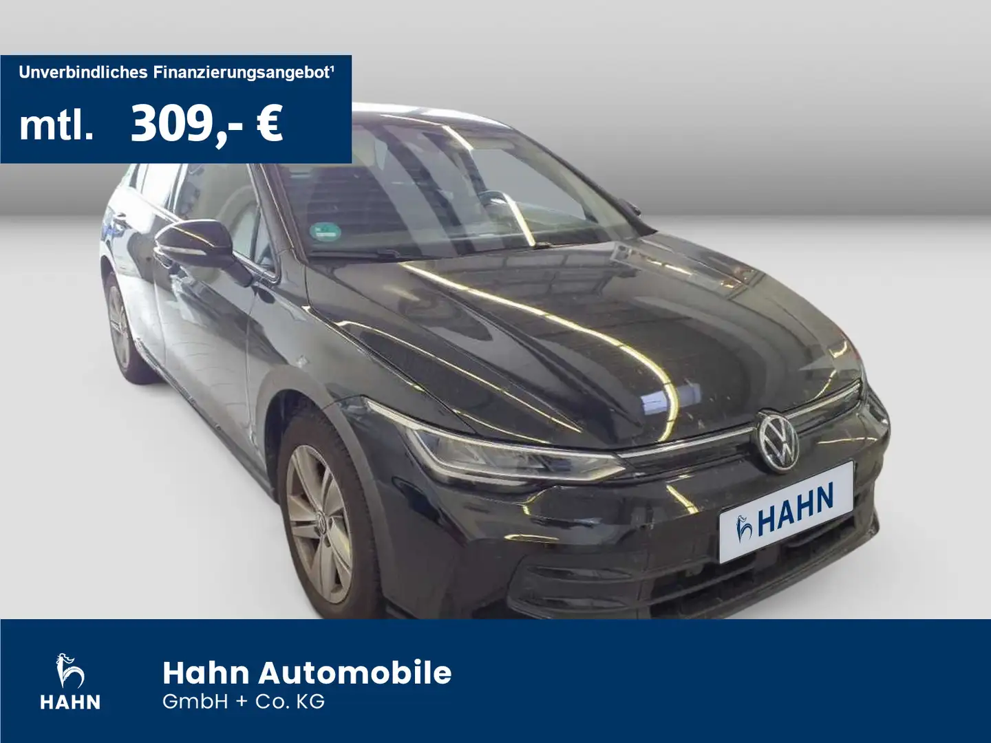 Volkswagen Golf VIII 1.5TSI Life ACC App-Co. Cam Navi Sitzh Schwarz - 1