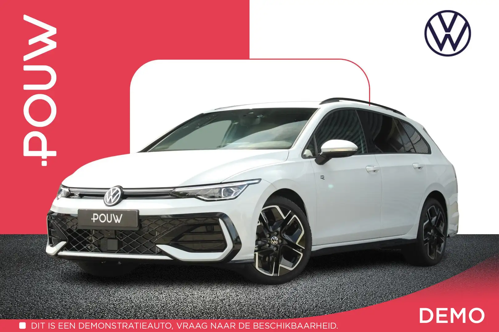 Volkswagen Golf Variant 1.5 eTSI 116pk DSG R-Line Edition | 360 Camera | A Wit - 1