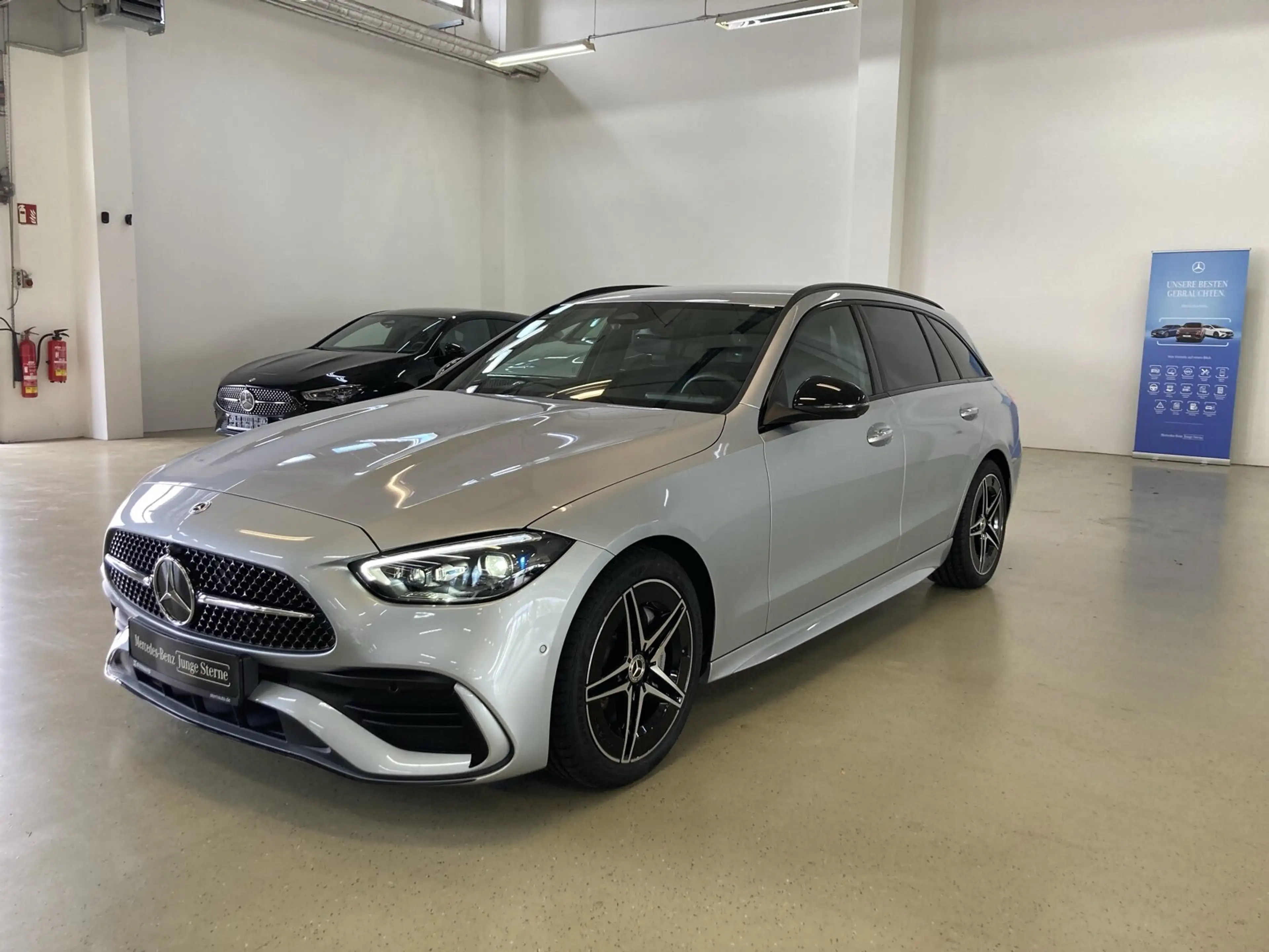 Mercedes-Benz C 200 C 200 T AMG 360 Cam Spur Totwinkel AHK DigiLight — photo 2