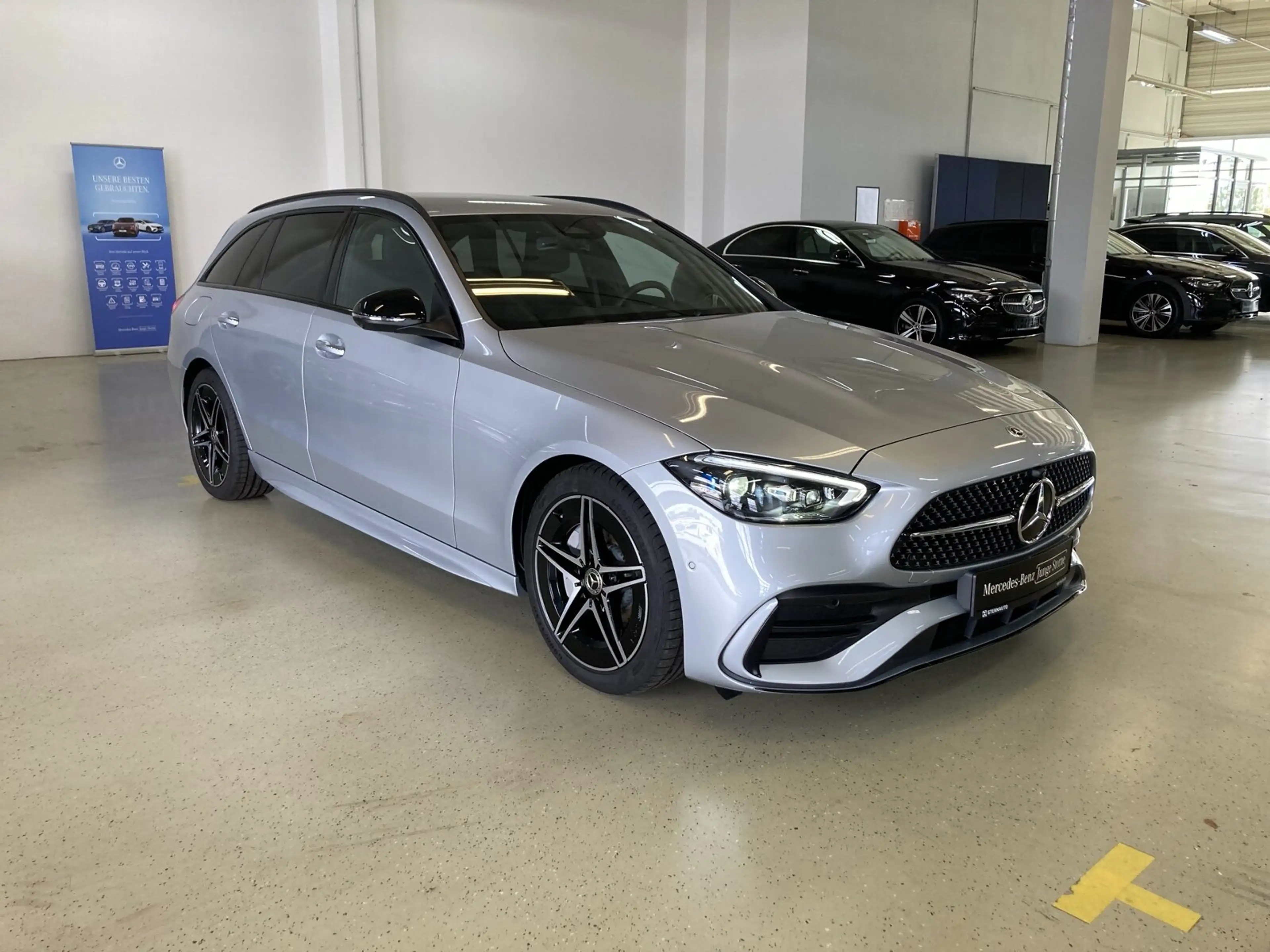 Mercedes-Benz C 200 C 200 T AMG 360 Cam Spur Totwinkel AHK DigiLight — photo 4