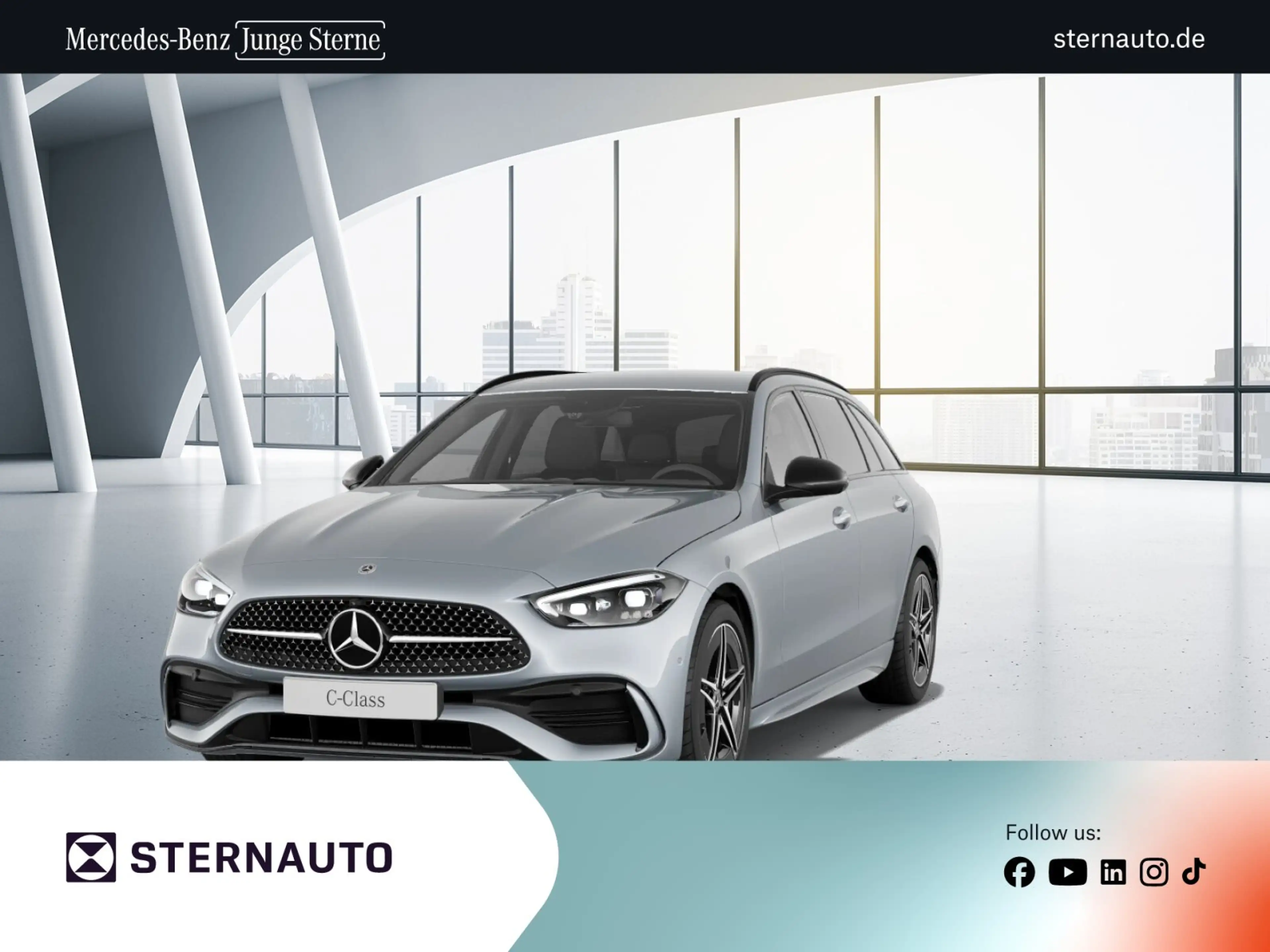 Mercedes-Benz C 200 C 200 T AMG 360 Cam Spur Totwinkel AHK DigiLight