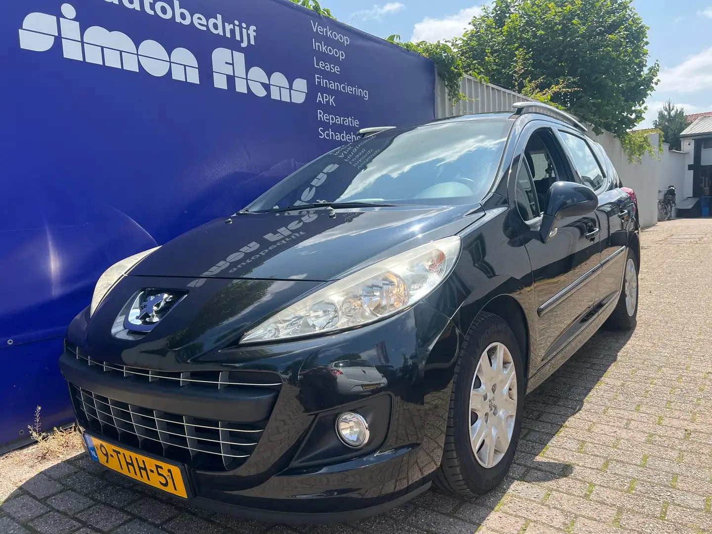 Peugeot 207 SW 1.4 VTi Active*AIRCO* Zwart - 1