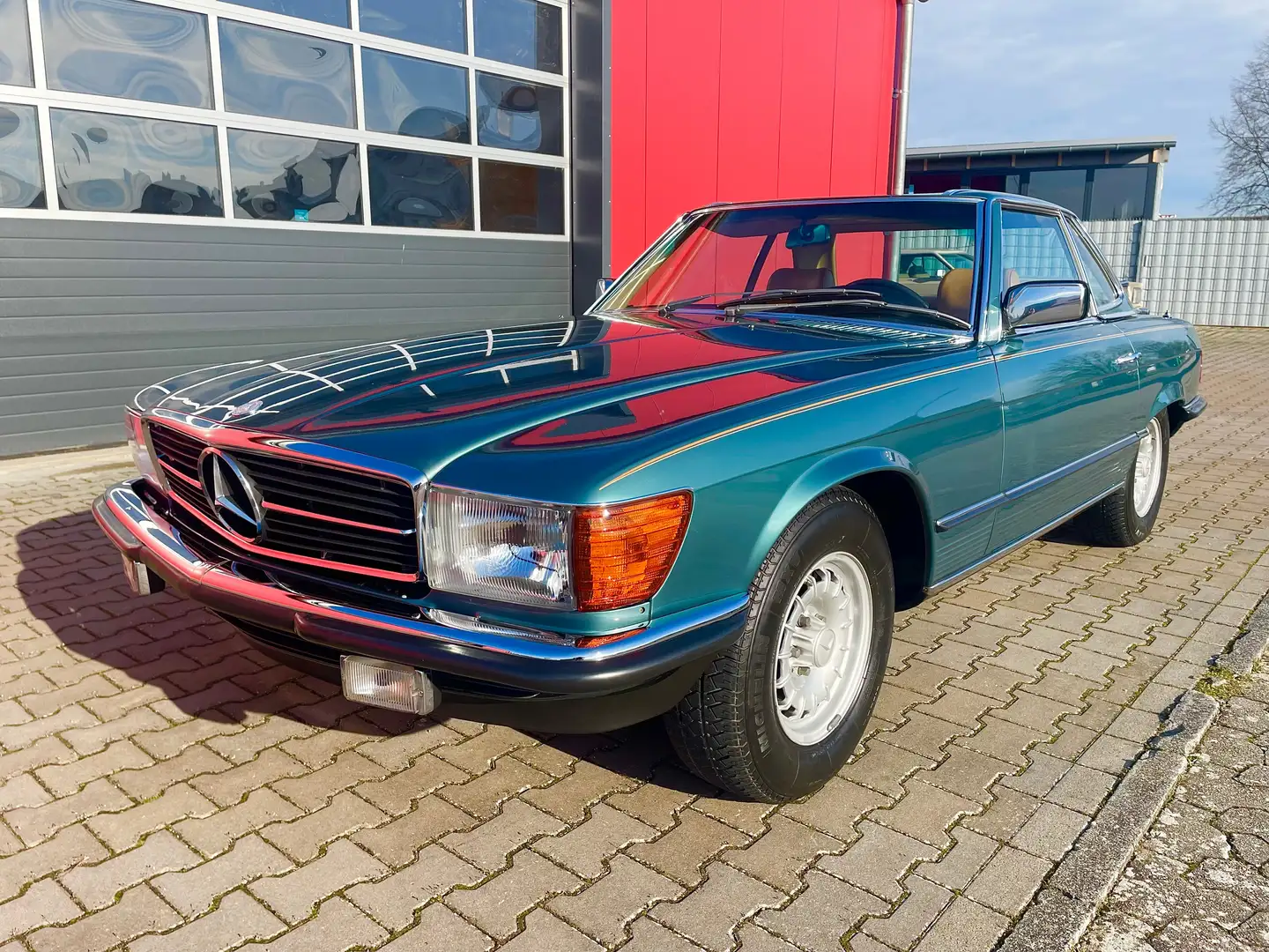 Mercedes-Benz SL 450 450 SL, original 57.100 km, Petrolmet., Topzustand - 1