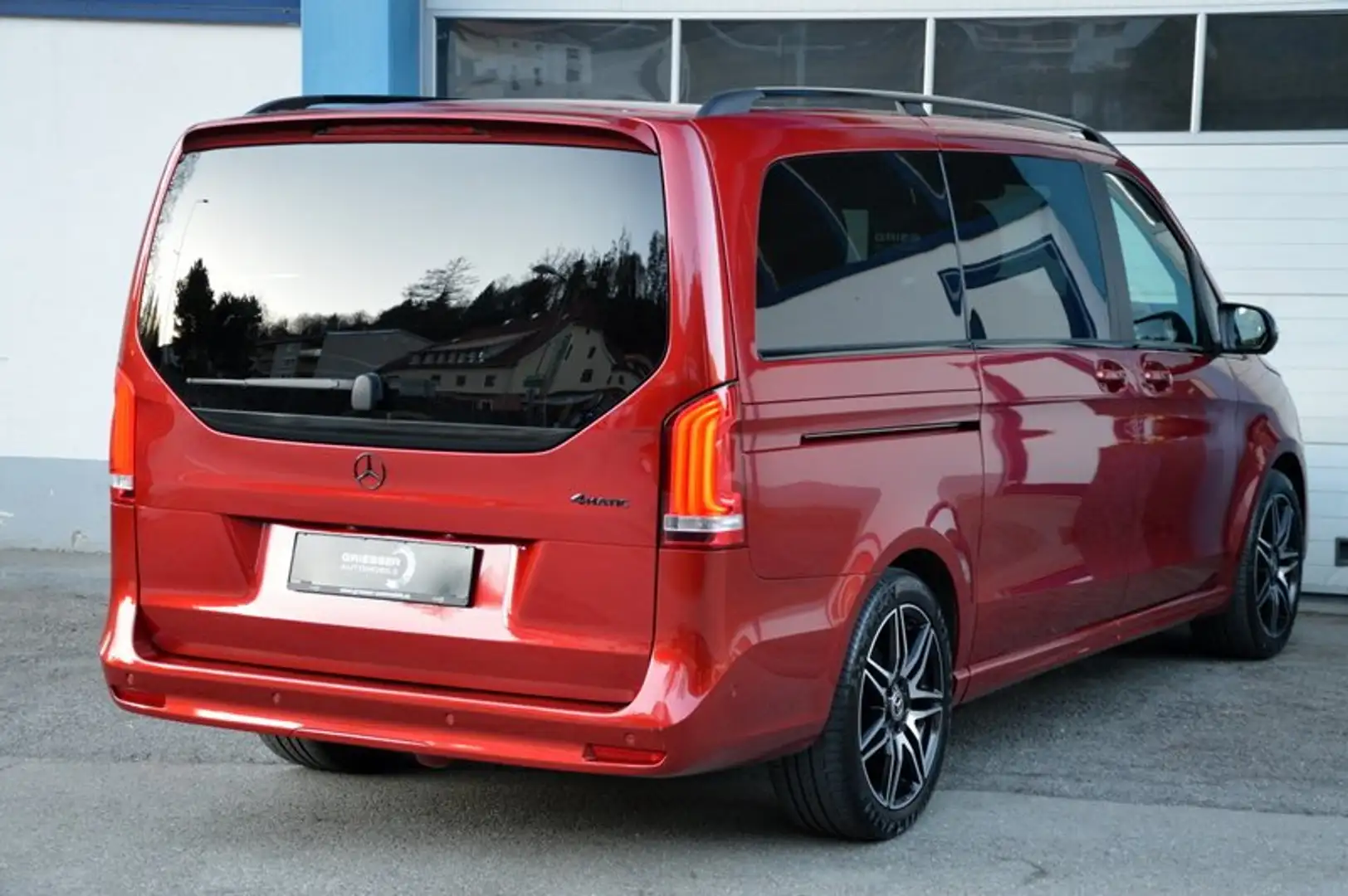 Mercedes-Benz V 300 V300 d EXCLUSIVE 4MATIC *AMG-Line*LUFT*Distronic* Rot - 2