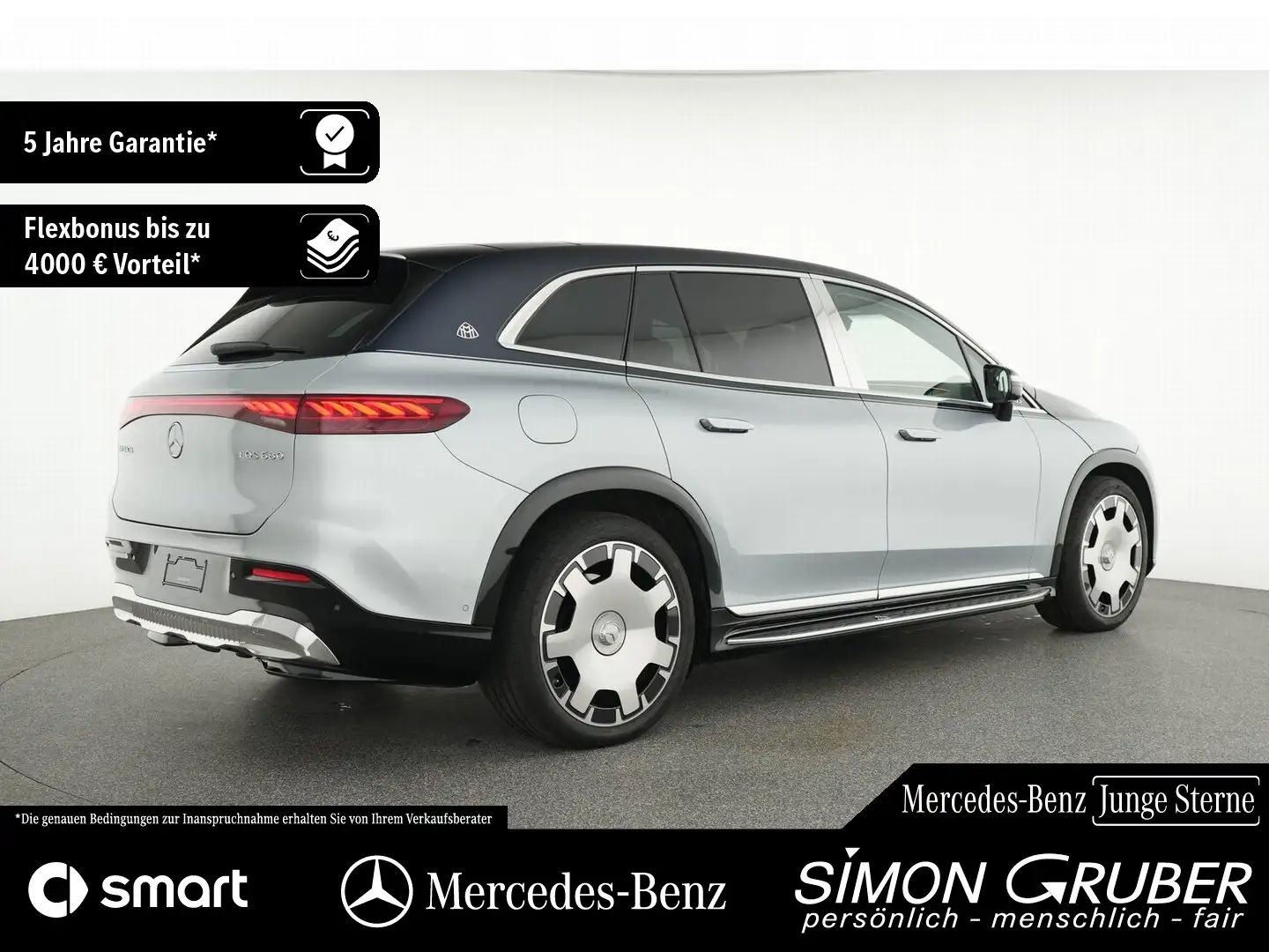 Mercedes-Benz EQS SUV EQS 680 SUV Maybach First Class Executive Chauff Argent - 2