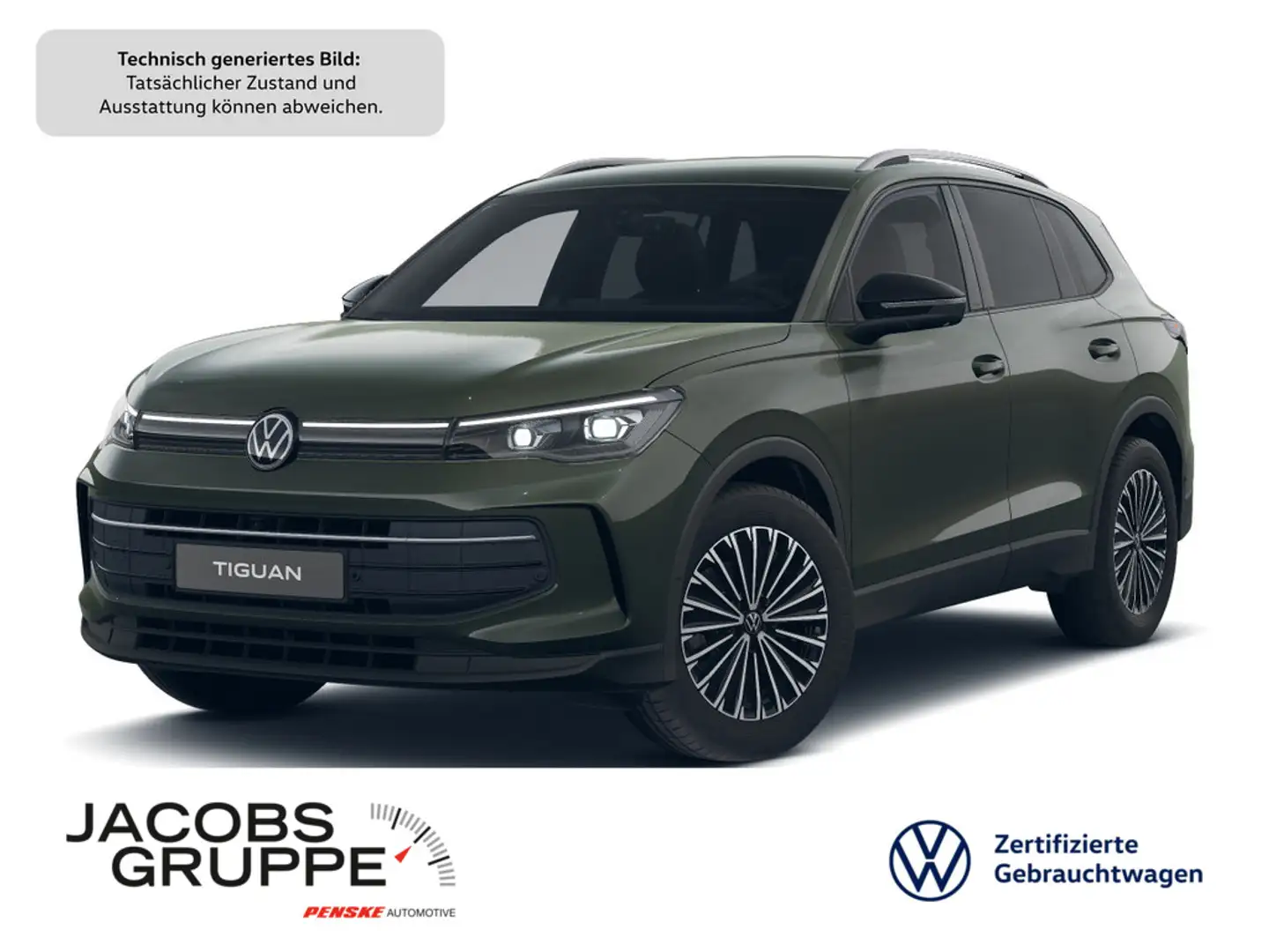 Volkswagen Tiguan 1.5 eTSI Goal AHK*360°*IQ*Navi*SHZ Vert - 1