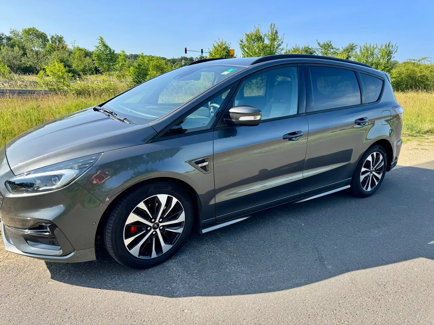 Ford S-Max S-Max 2.0 EcoBlue Aut. ST-LINE Grau - 1
