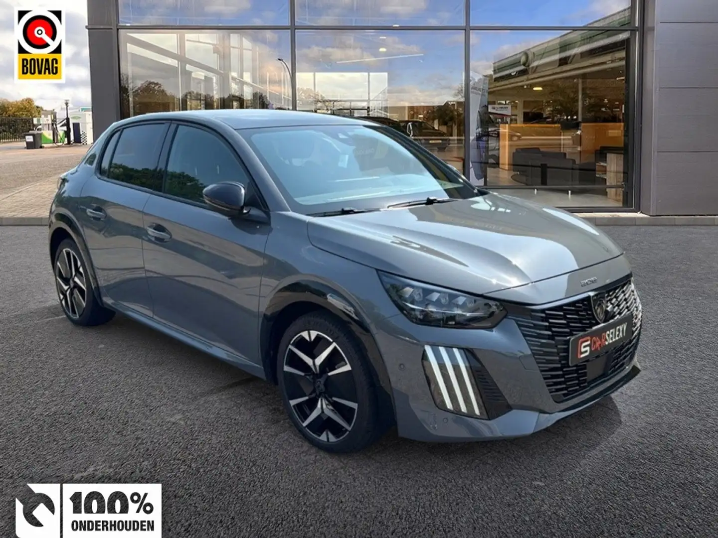 Peugeot 208 Hybrid e-DCS6 GT | 136 pk | panorama | 360° camera Gris - 1