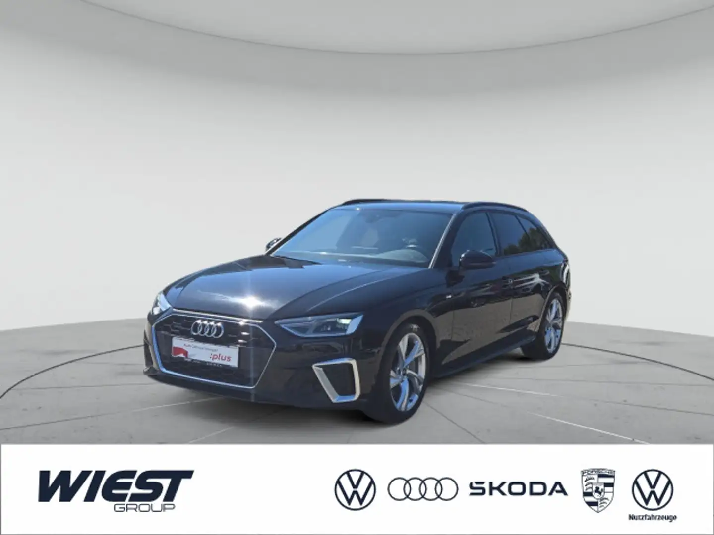 Audi A4 S line 40 TDI qu. S tronic, 2xPDC/TOUR/ Schwarz - 1