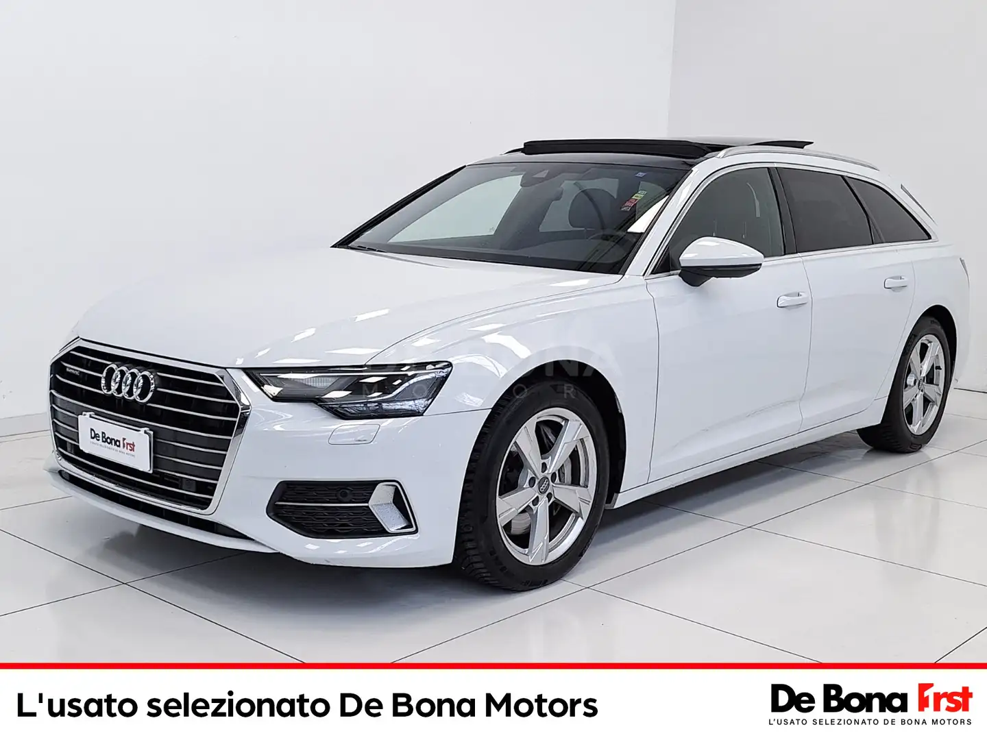 Audi A6 avant 45 3.0 tdi mhev sport quattro tiptronic Bianco - 2