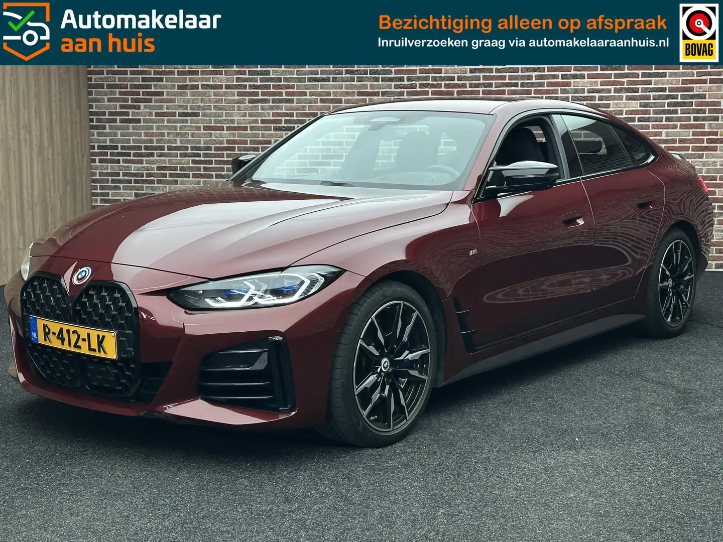 BMW 440 4-serie Gran Coupé M440i xDrive High Executive M P Rosso - 1