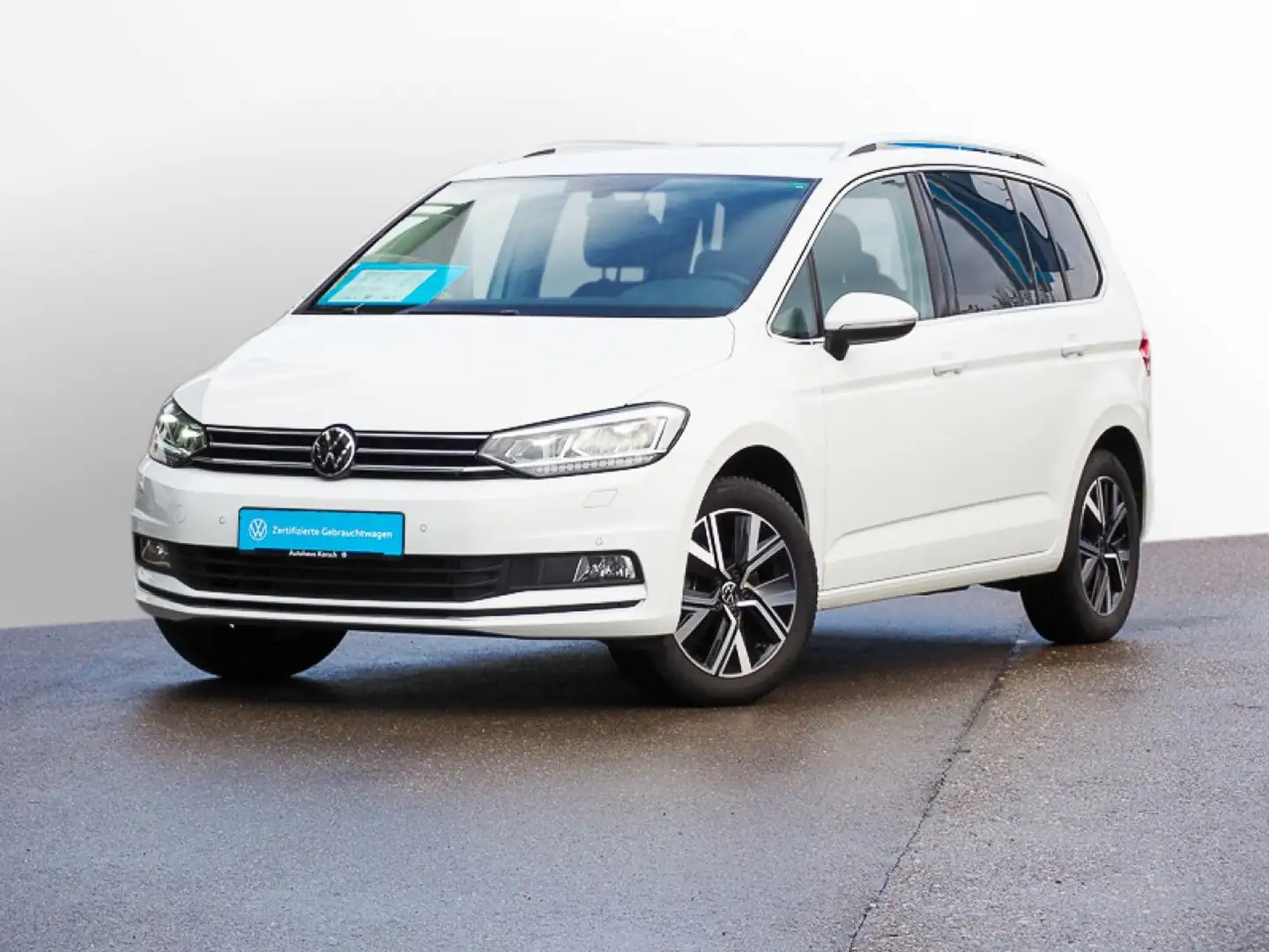 Volkswagen Touran 1.5 TSI Highline NAVI, ALU, PDC, SH LED Weiß - 2