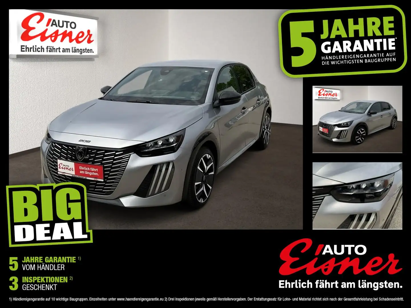 Peugeot 208 GT 1.2. 136 AUT DynLicht Facelift Kam. LED Grau - 1