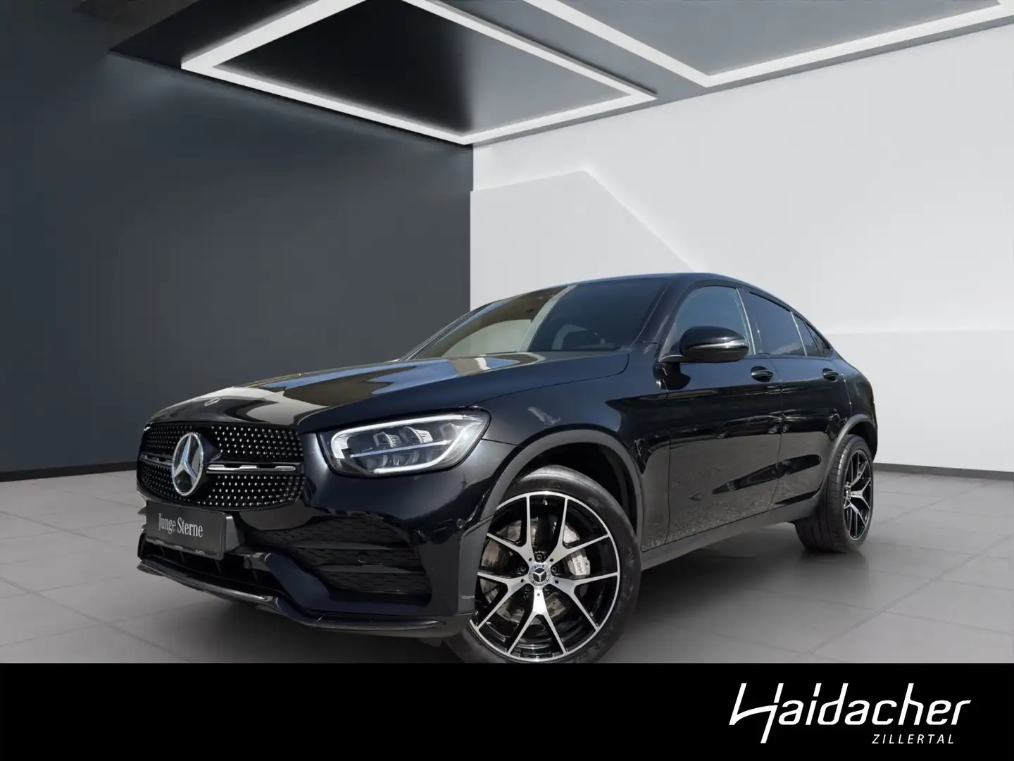 Mercedes-Benz GLC 220 d 4MATIC Coupé PTS Shz Ambi Sportpaket Schwarz - 1