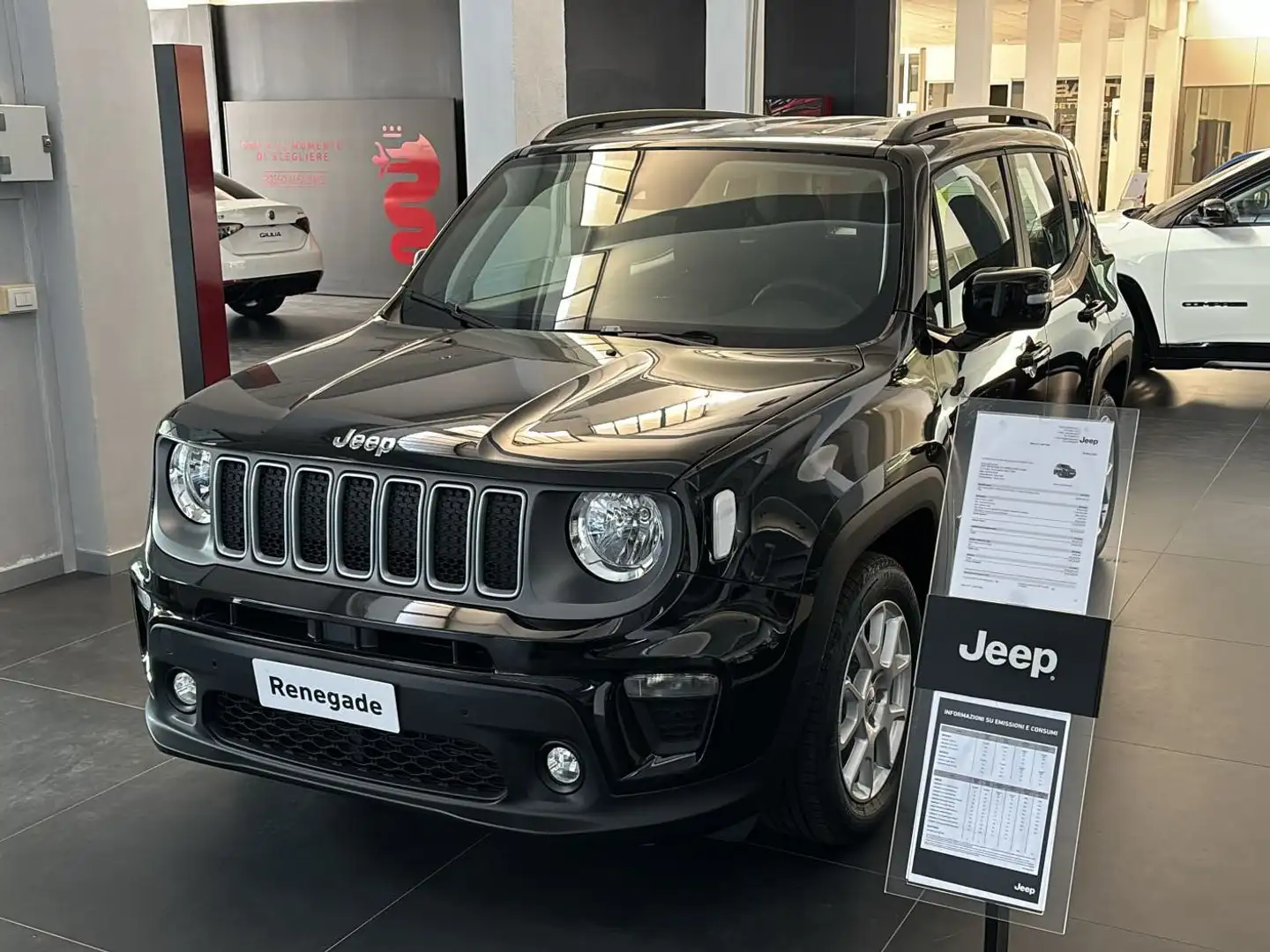 Jeep Renegade Renegade 1.5 turbo t4 mhev Limited 2wd 130cv dct Black - 1