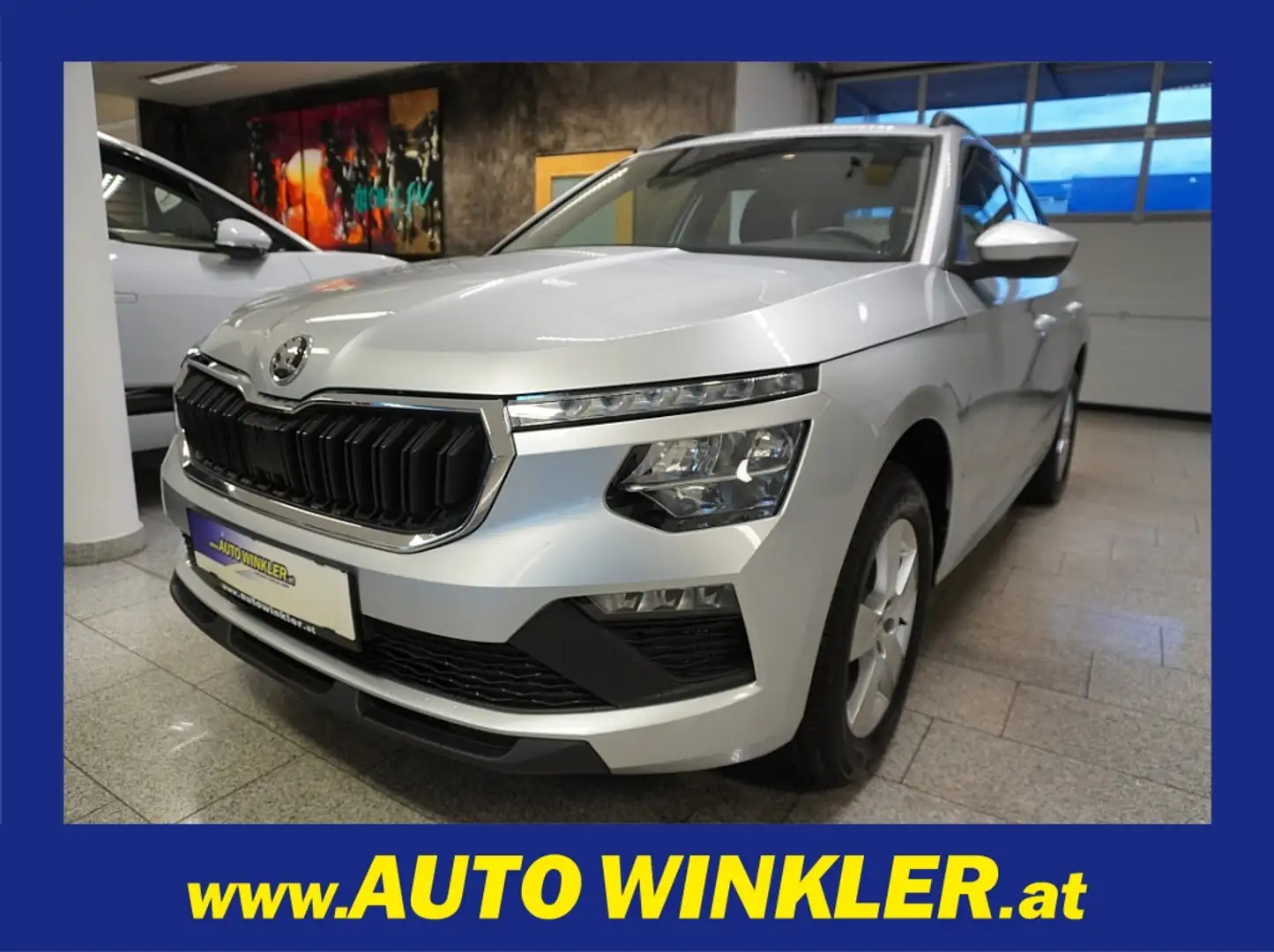 Skoda Kamiq 1,0 TSI Essence Virtual/Winterpaket/LED Silber - 1