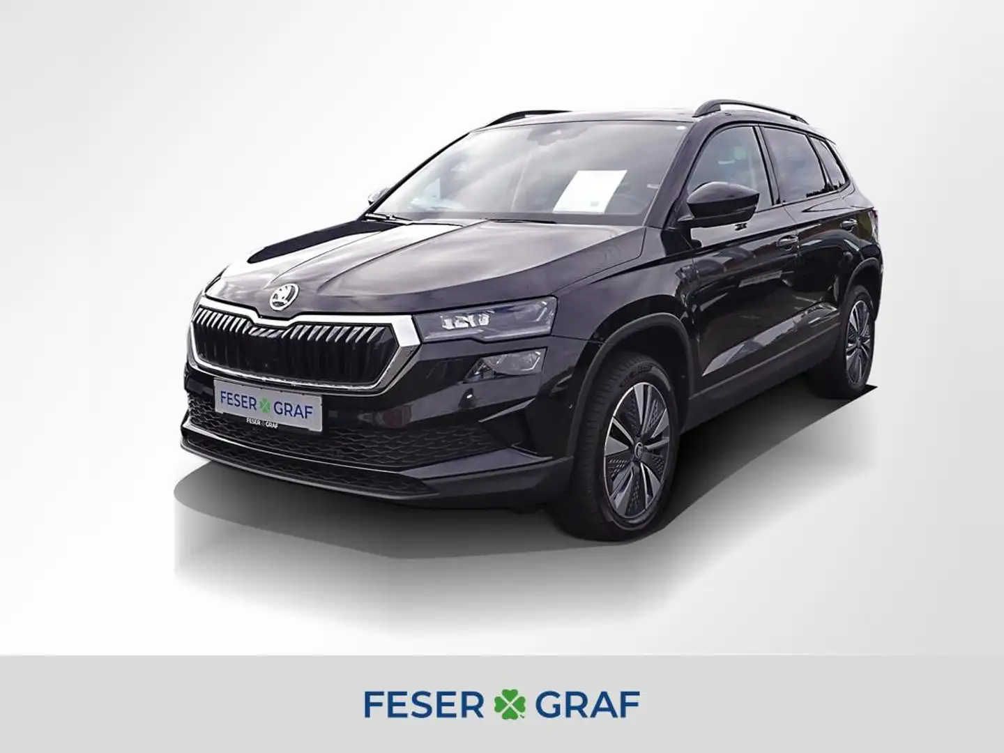 Skoda Karoq Selection 1.5 TSI 7-Gang-DSG PANO/RFK/NAVI Schwarz - 1