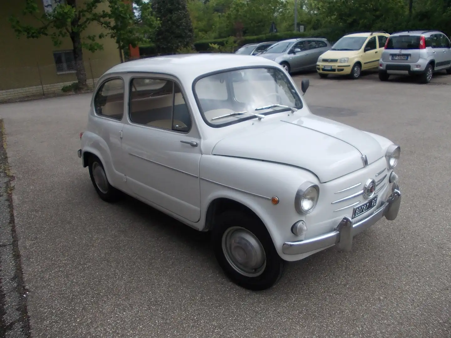 Fiat 600 D Bianco - 2