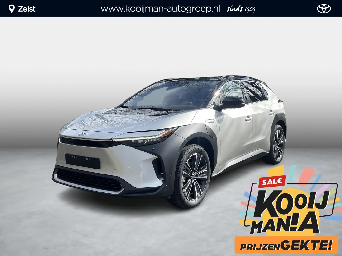 Toyota bZ4X Premium 71 kWh NIEUW, Direct leverbaar ! Zilver - 1