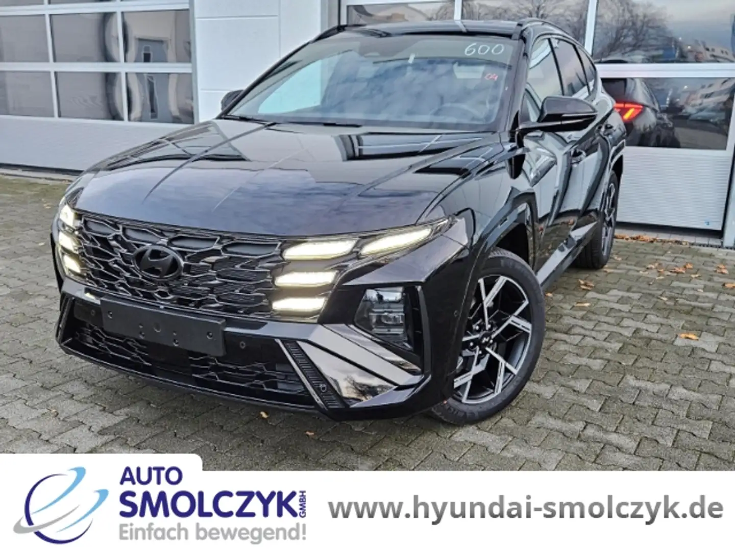 Hyundai TUCSON N-LINE X 1.6 T-GDI 4WD+ASSISTENZPAKET Schwarz - 1