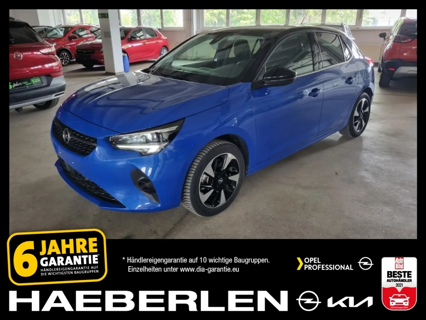 Opel Corsa-e Elegance PDC*SHZ+LHZ*KLIMA*Multimedia Синій - 1
