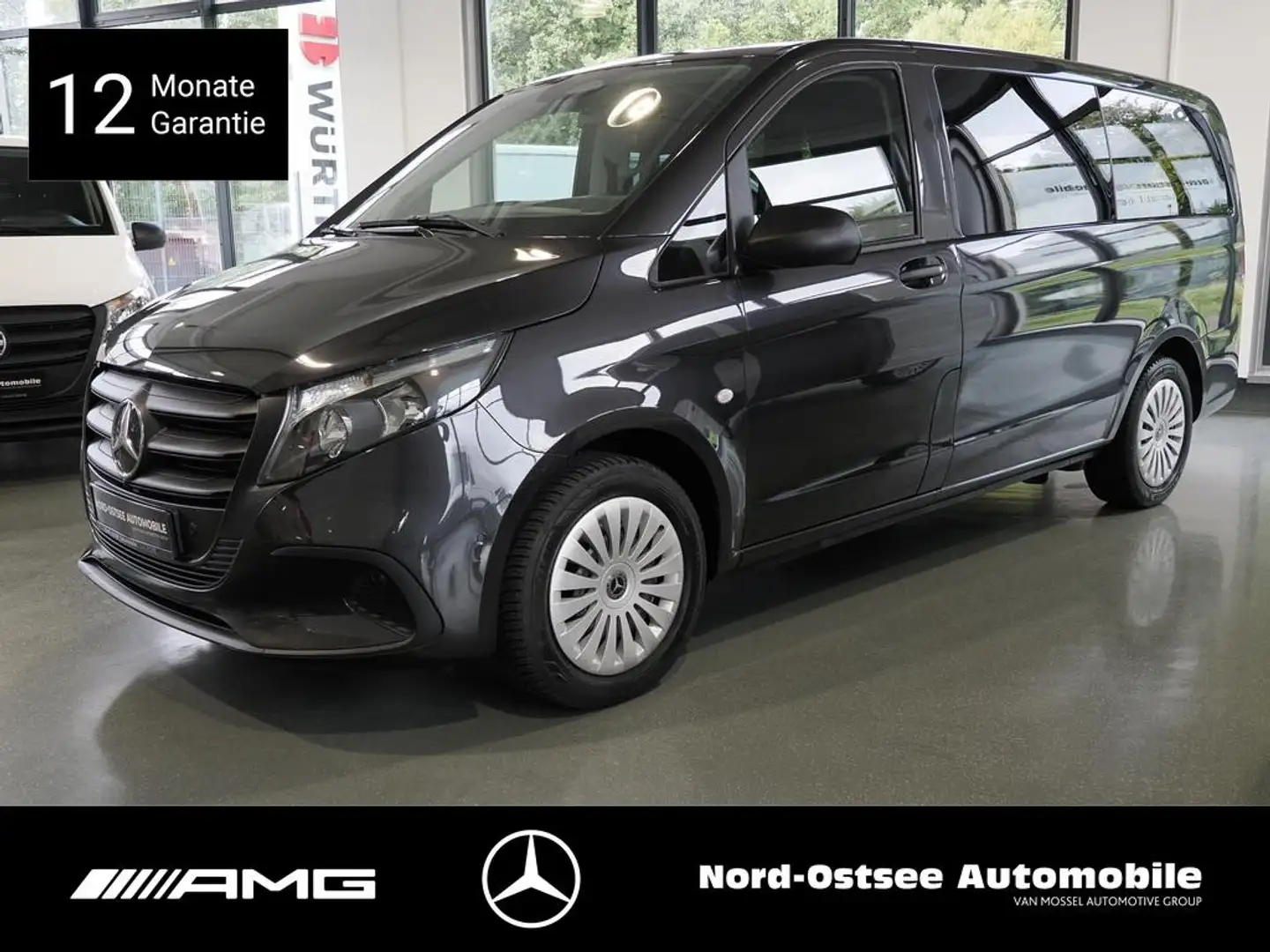 Mercedes-Benz Vito 116 TOURER NEUES MODELL AHK 2,5t KAMERA NAVI MBUX Gris - 1