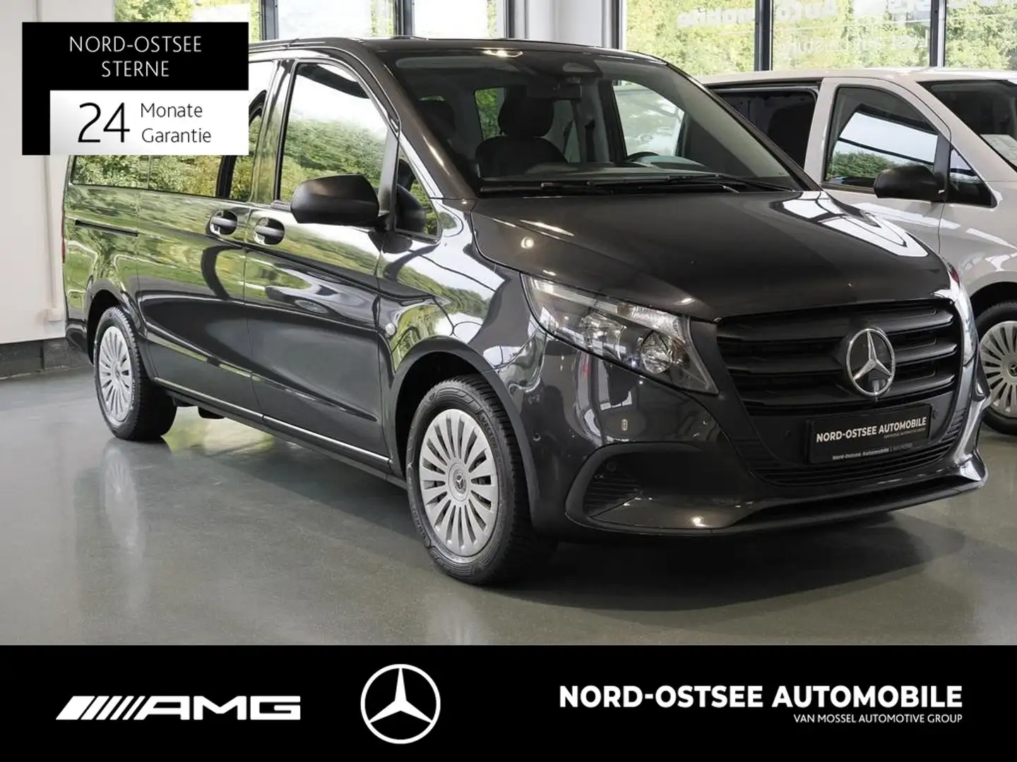 Mercedes-Benz Vito 116 TOURER NEUES MODELL AHK 2,5t KAMERA NAVI MBUX Gris - 2