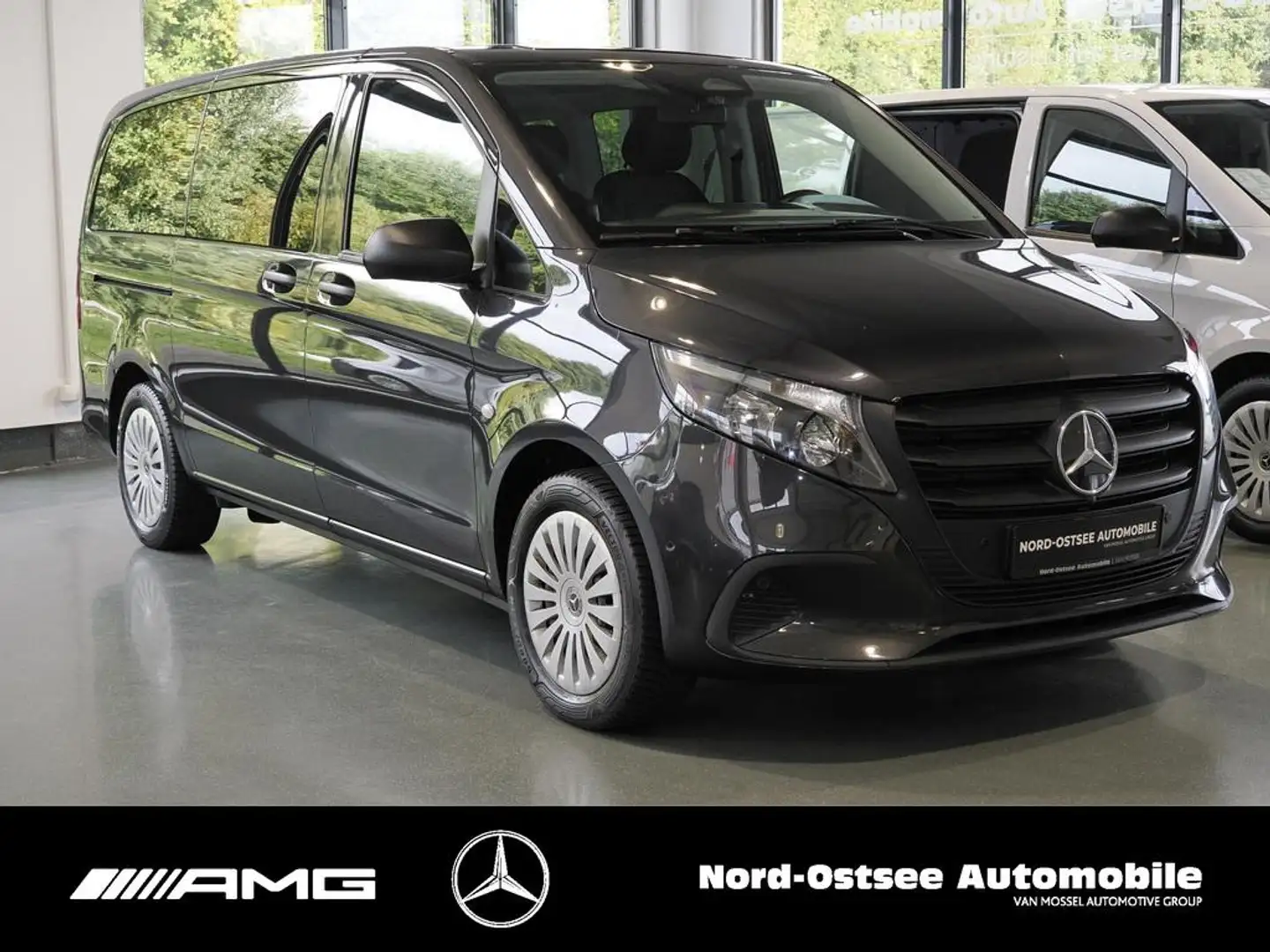Mercedes-Benz Vito 116 TOURER NEUES MODELL AHK 2,5t KAMERA NAVI MBUX Gris - 2