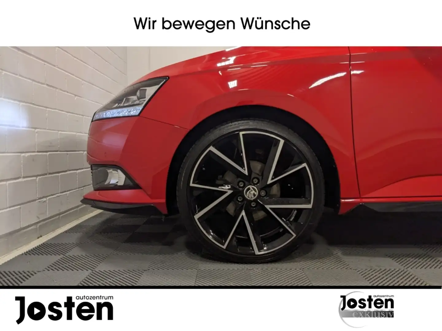 Skoda Fabia Monte Carlo 1.0 TSI LED CarPlay Pano DAB Rot - 2