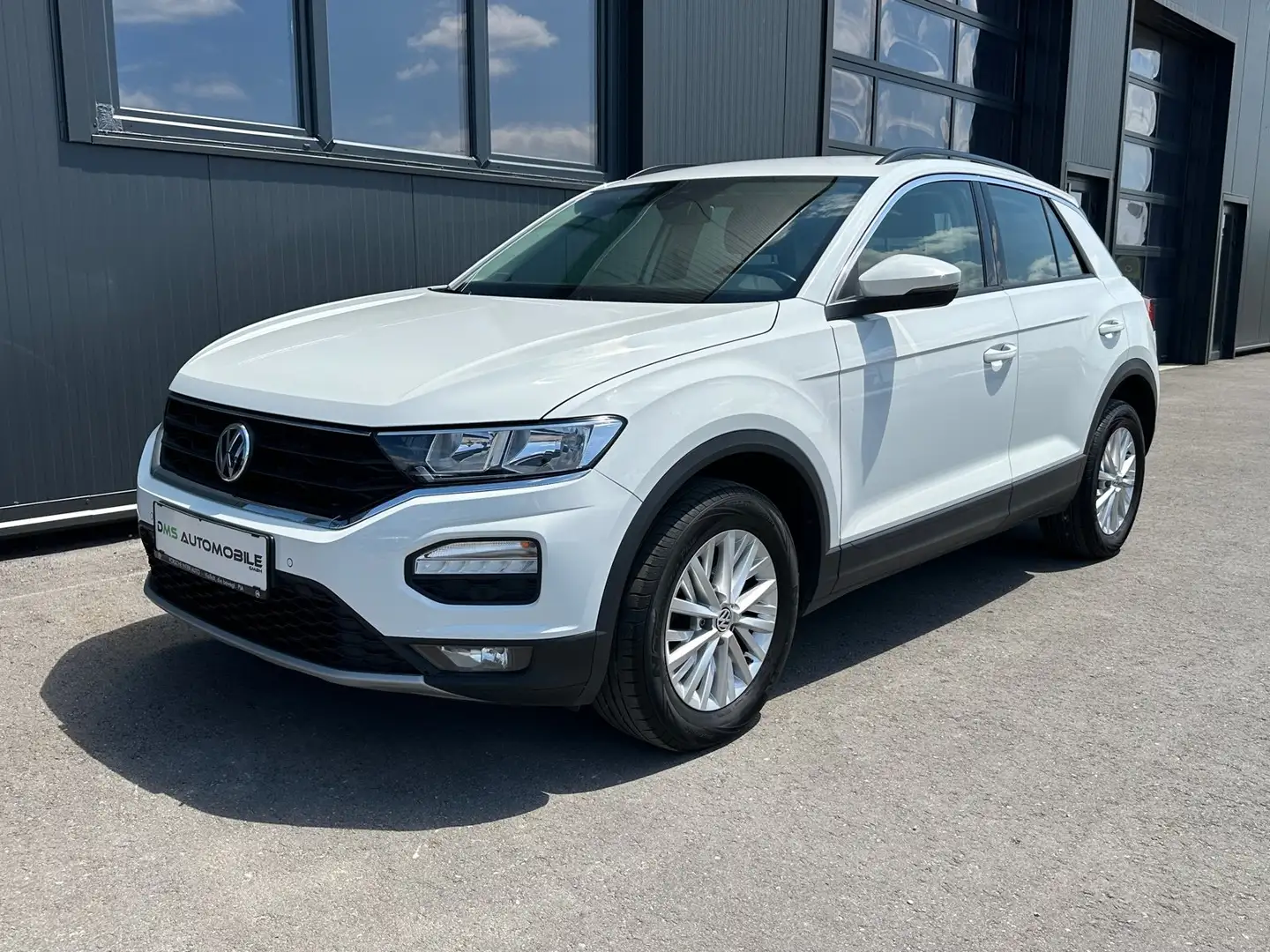 Volkswagen T-Roc 1,0 TSI Style *LANE ASSIST*EPH*1.HAND* Weiß - 1