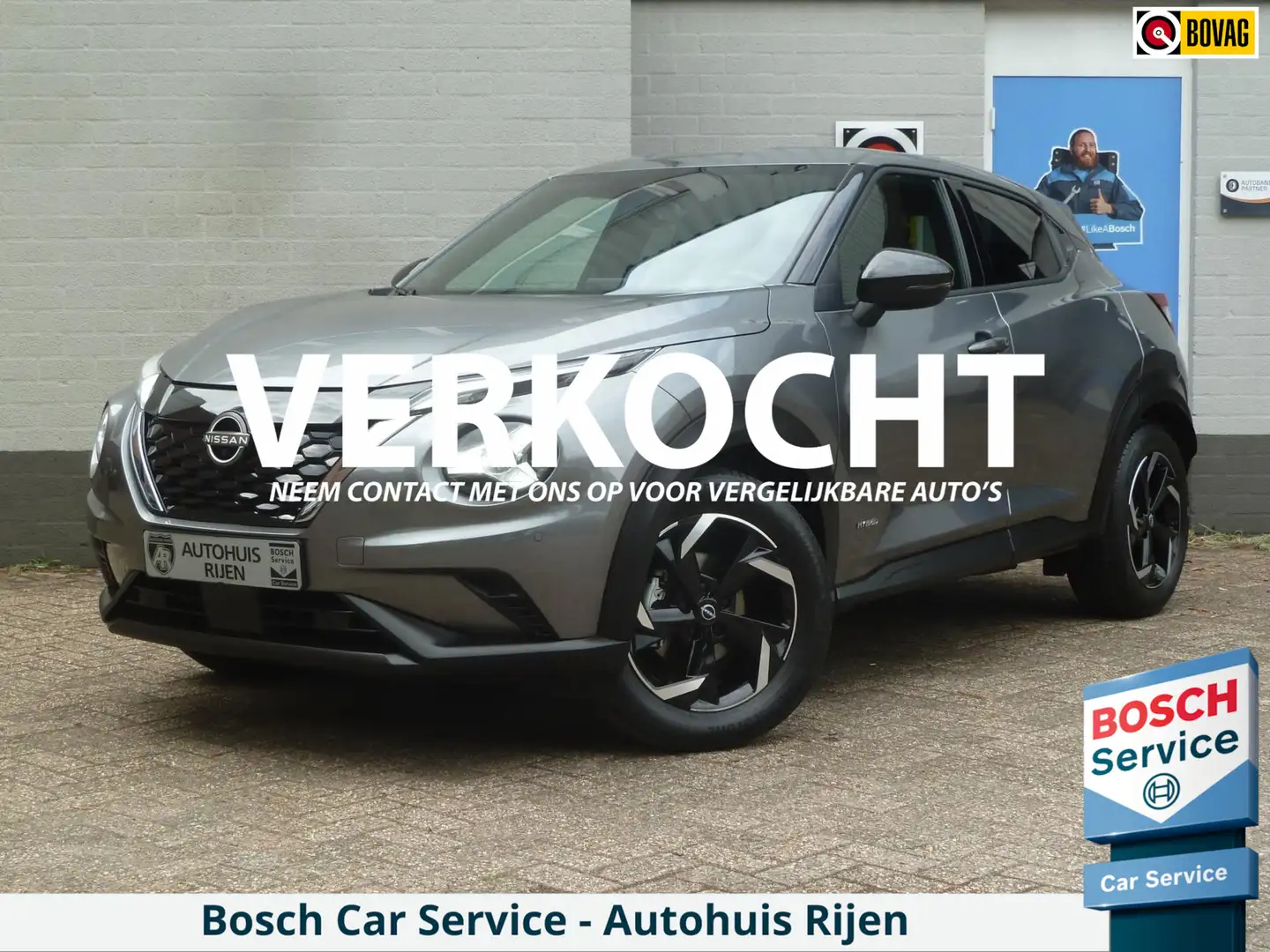 Nissan Juke 1.6 Hybrid Business Design|Navi|360-Camera|LED|Key Grijs - 1